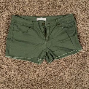 Olive Green Shorts